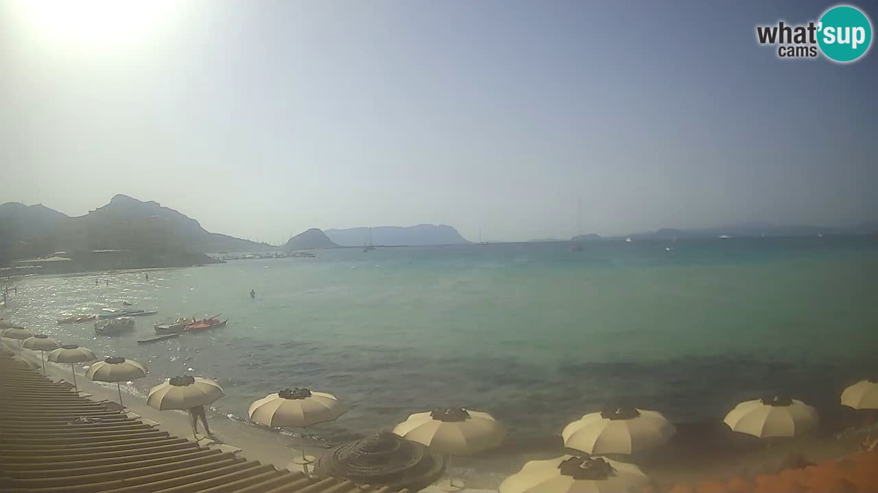 Webcam Terza Spiaggia Golfo Aranci – Liveblick auf den Strand