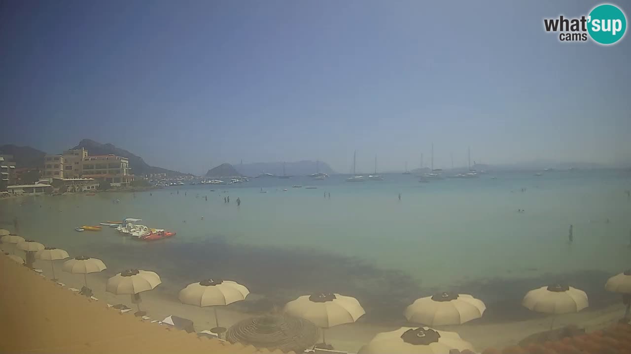 Webcam Terza Spiaggia Golfo Aranci – Liveblick auf den Strand