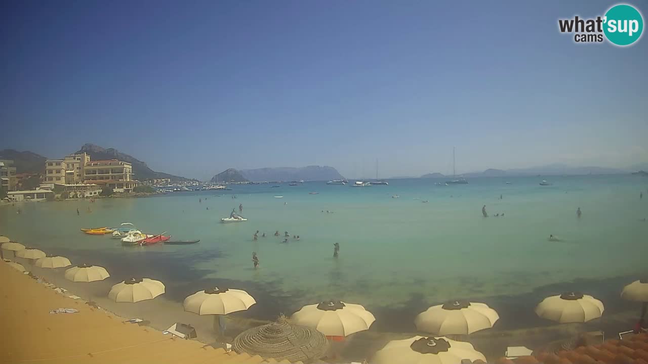 Webcam Terza Spiaggia Golfo Aranci – Vue en direct de la plage