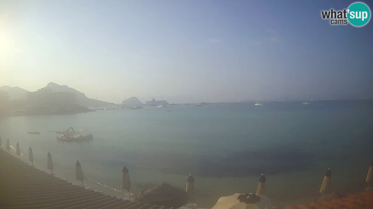 Webcam Terza Spiaggia Golfo Aranci – Liveblick auf den Strand