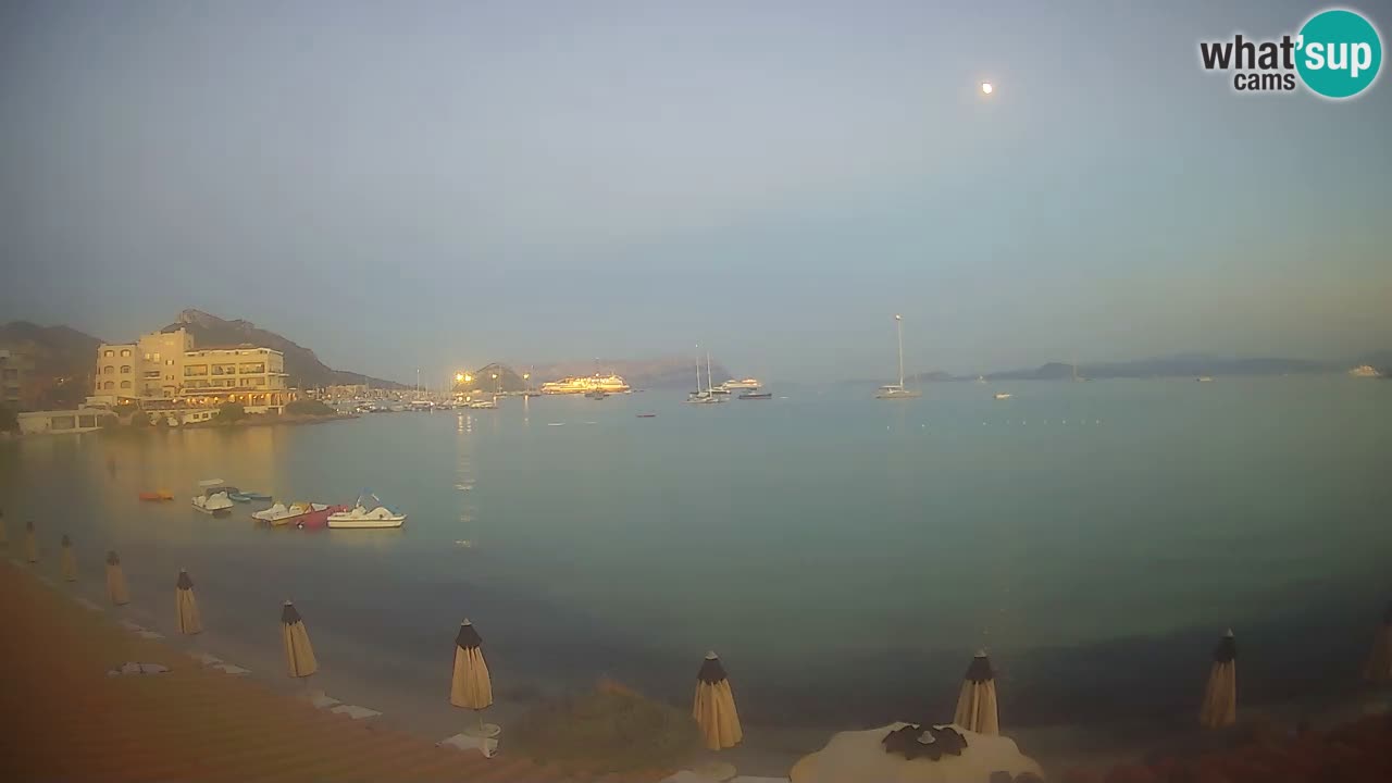 Webcam Terza Spiaggia Golfo Aranci – Liveblick auf den Strand