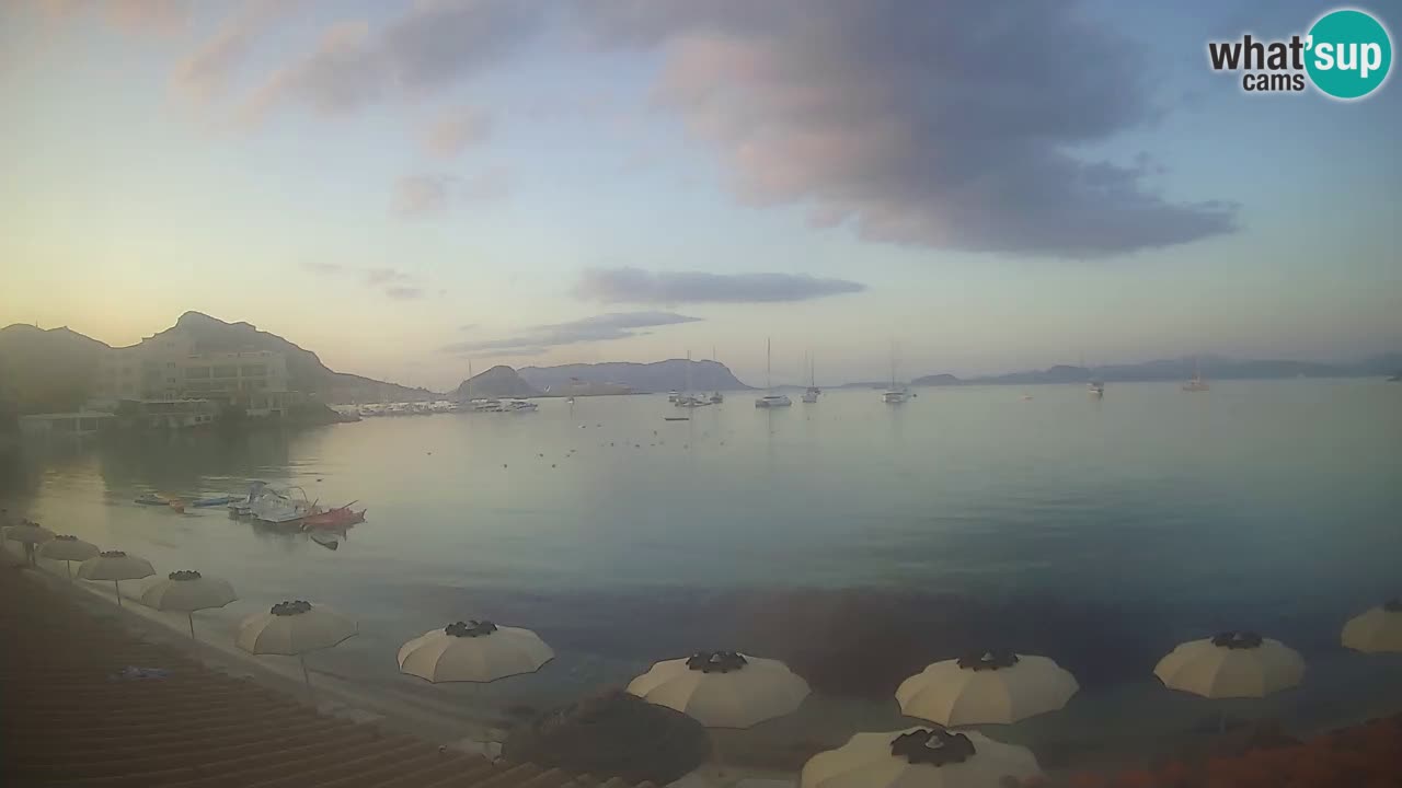 Webcam Terza Spiaggia Golfo Aranci – Vue en direct de la plage