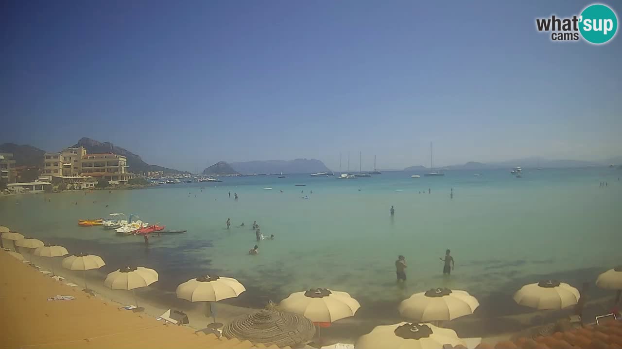 Webcam Terza Spiaggia Golfo Aranci – Liveblick auf den Strand