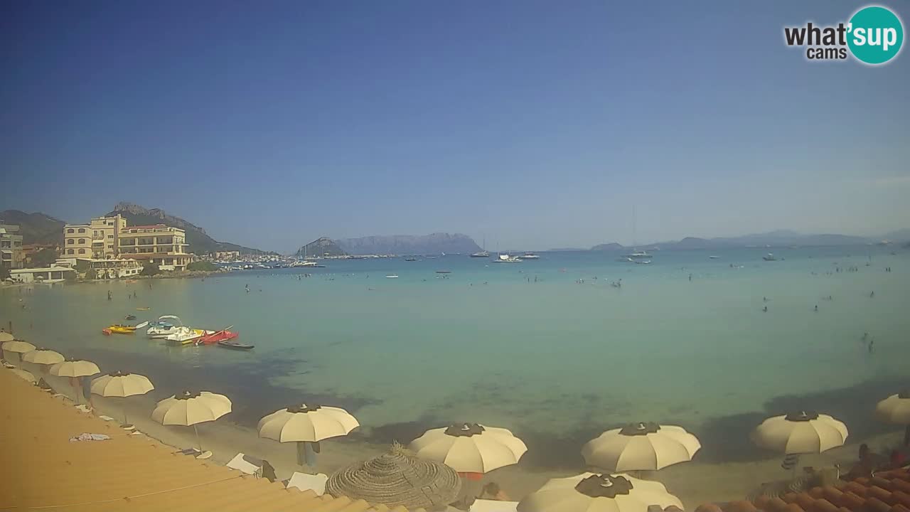 Webcam Terza Spiaggia Golfo Aranci – Liveblick auf den Strand