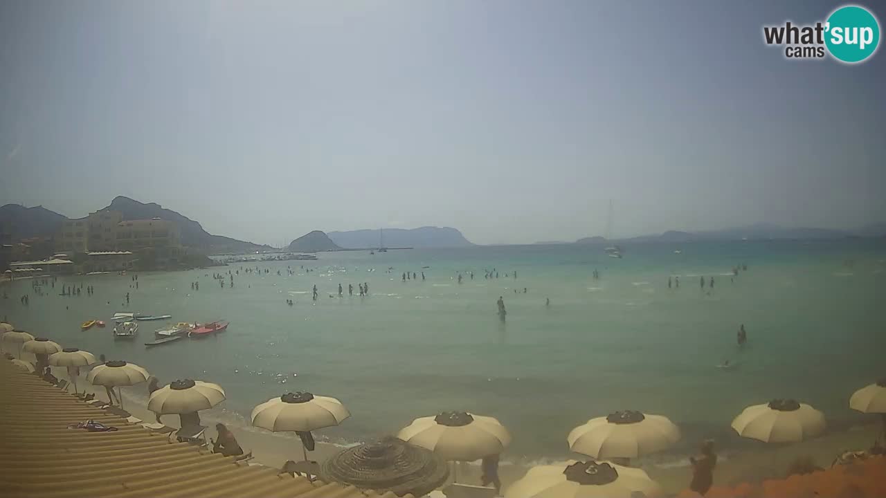 Webcam Terza Spiaggia Golfo Aranci – Vista en directo de la playa