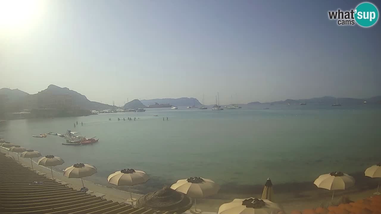 Webcam Terza Spiaggia Golfo Aranci – Vue en direct de la plage