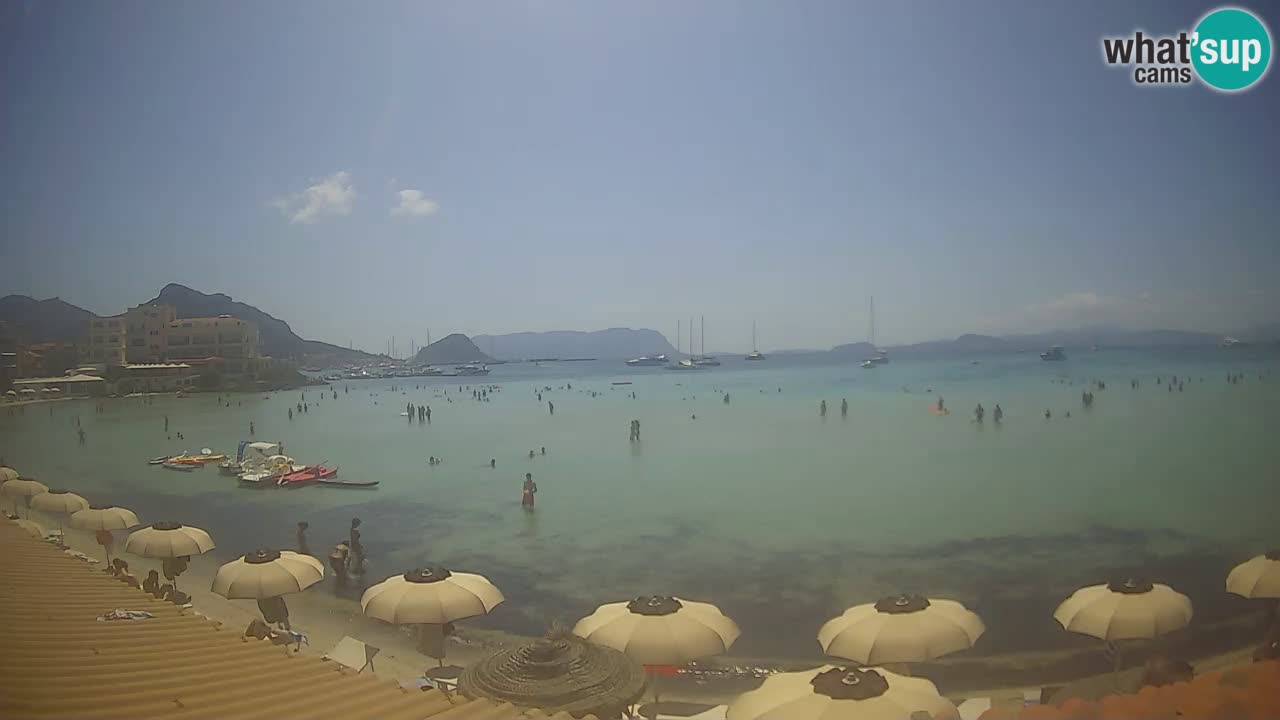 Spletna kamera Terza Spiaggia Golfo Aranci – Pogled na plažo v živo