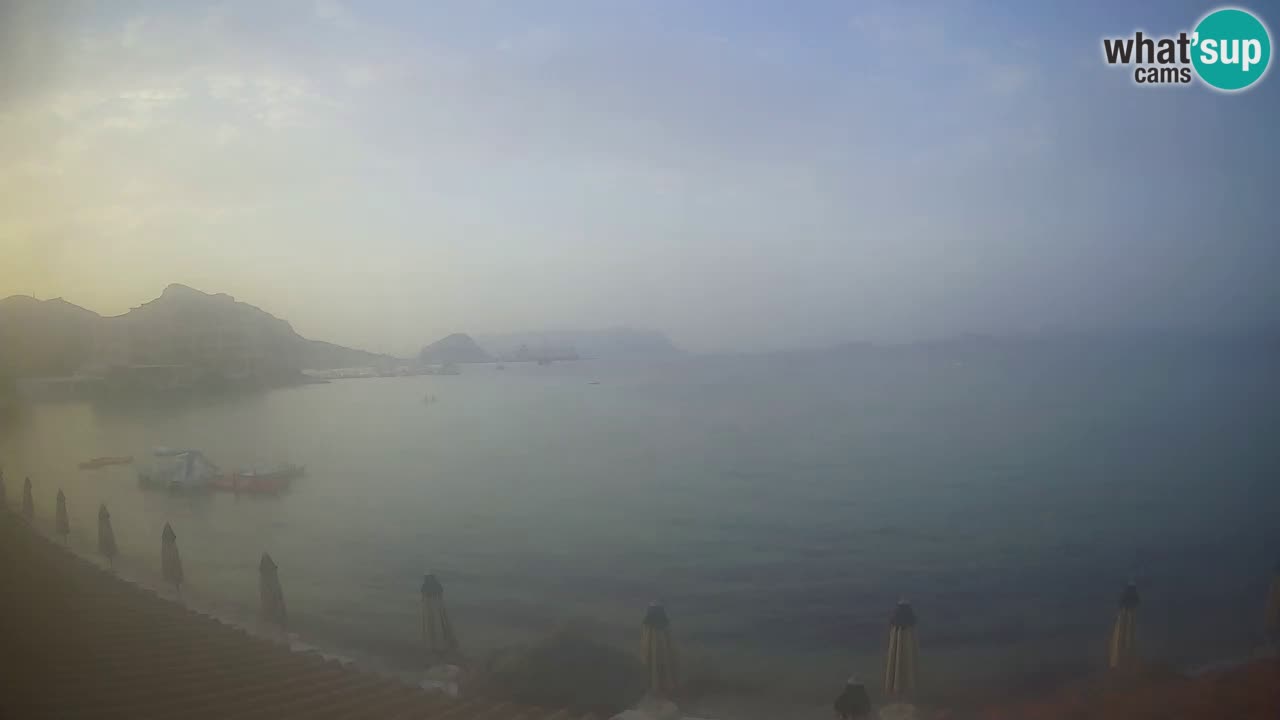 Webcam Terza Spiaggia Golfo Aranci – Liveblick auf den Strand