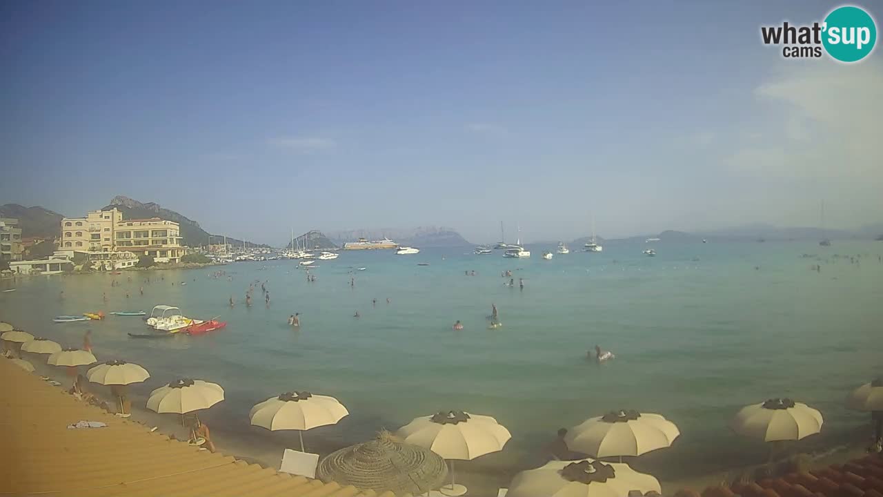 Webcam Terza Spiaggia Golfo Aranci – Liveblick auf den Strand