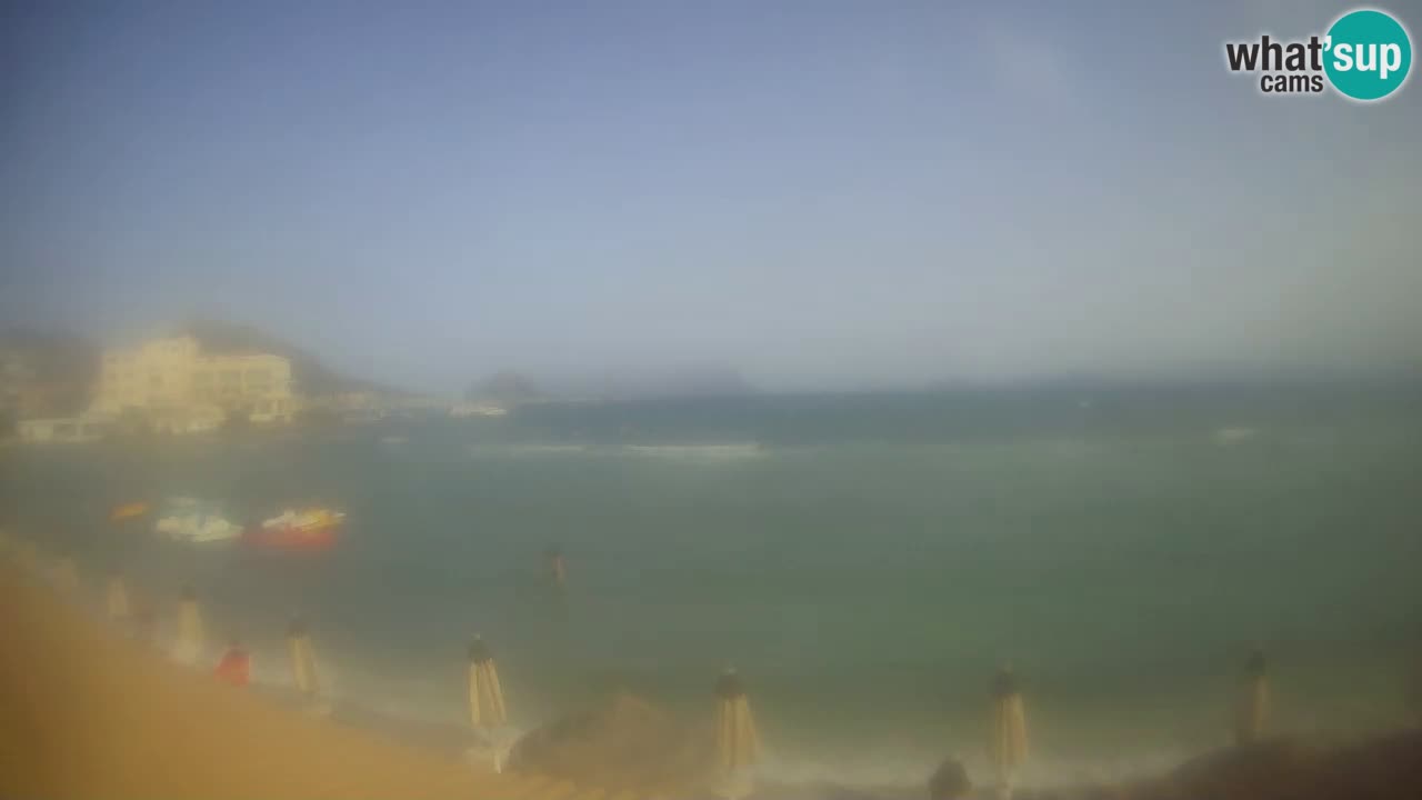 Webcam Terza Spiaggia Golfo Aranci – Vue en direct de la plage