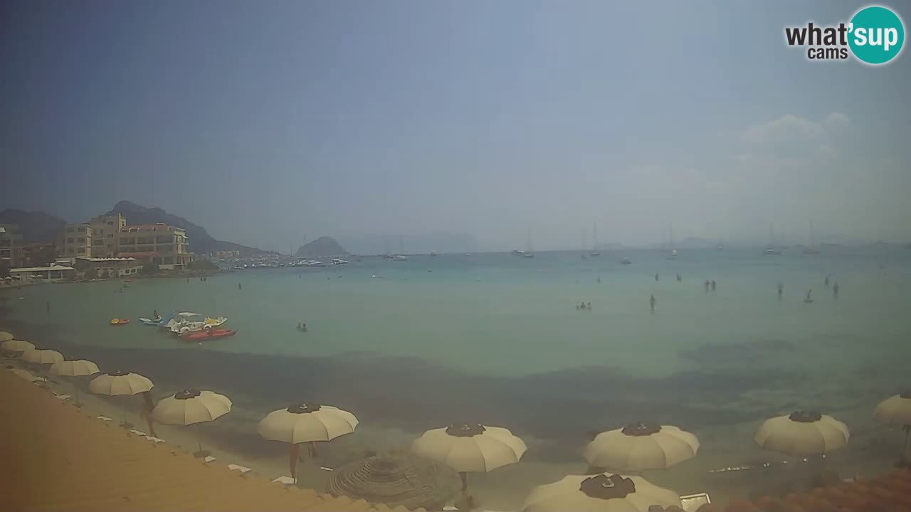 Webcam Terza Spiaggia Golfo Aranci – Vue en direct de la plage