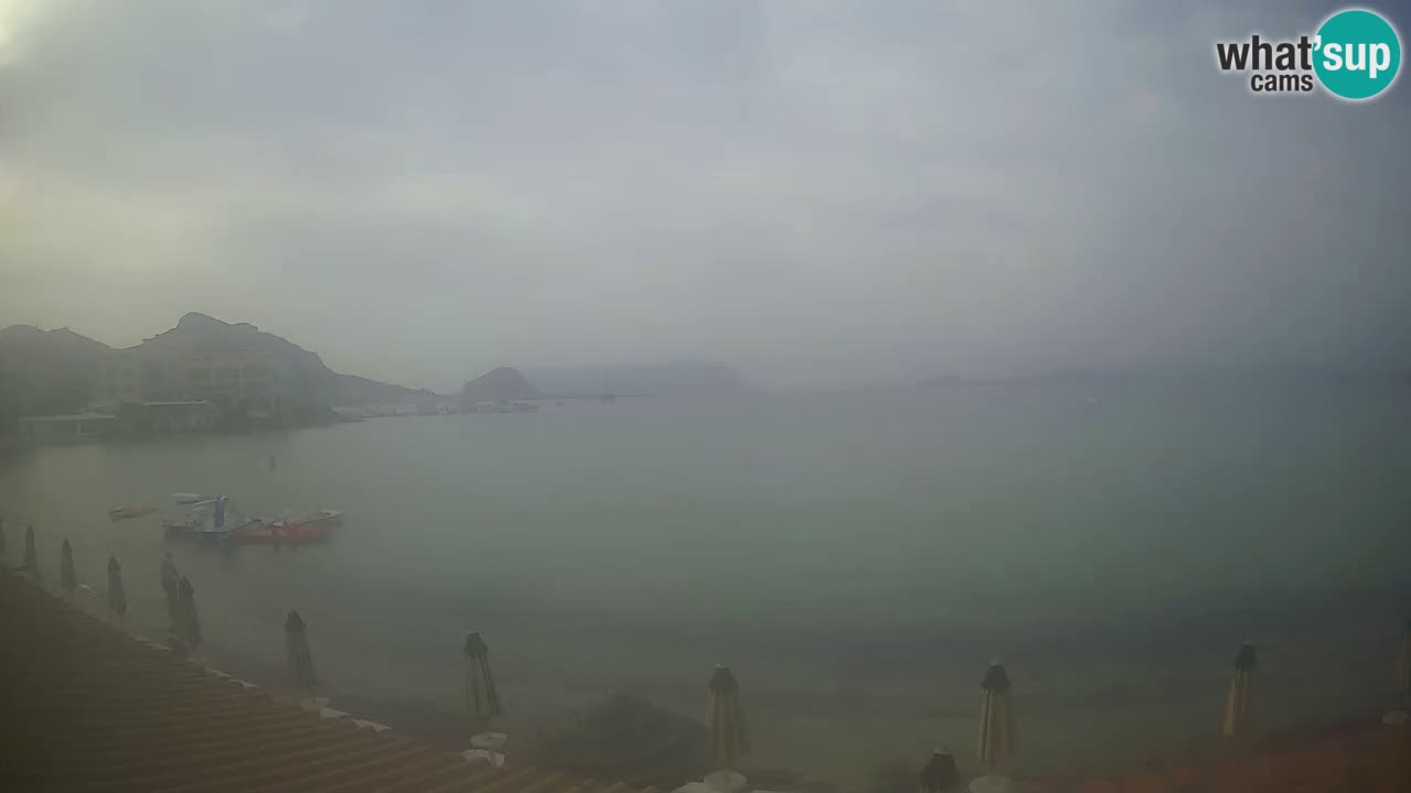 Webcam Terza Spiaggia Golfo Aranci – Vue en direct de la plage