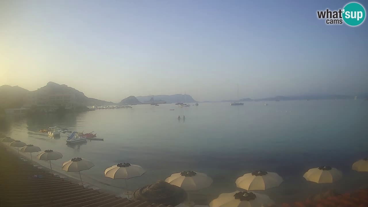 Webcam Terza Spiaggia Golfo Aranci – Liveblick auf den Strand