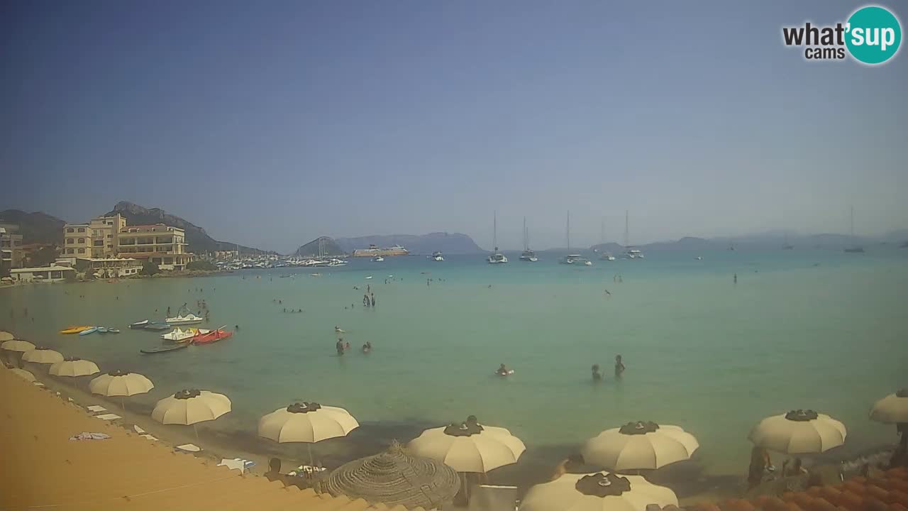 Webcam Terza Spiaggia Golfo Aranci – Liveblick auf den Strand