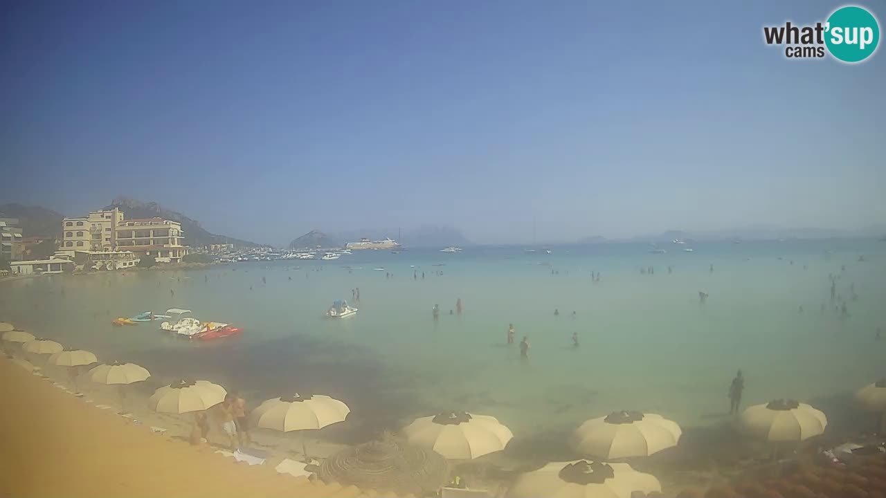 Webcam Terza Spiaggia Golfo Aranci – Vista mare in diretta