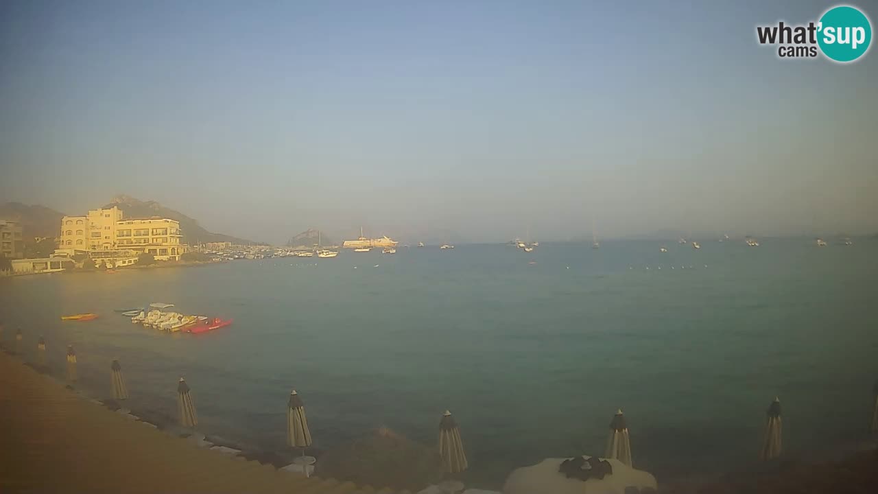 Webcam Terza Spiaggia Golfo Aranci – Vista mare in diretta