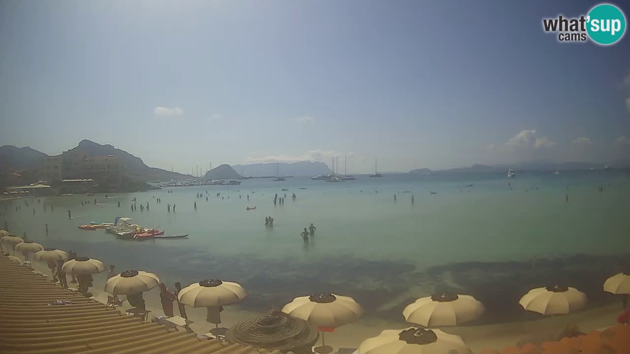 Webcam Terza Spiaggia Golfo Aranci – Liveblick auf den Strand