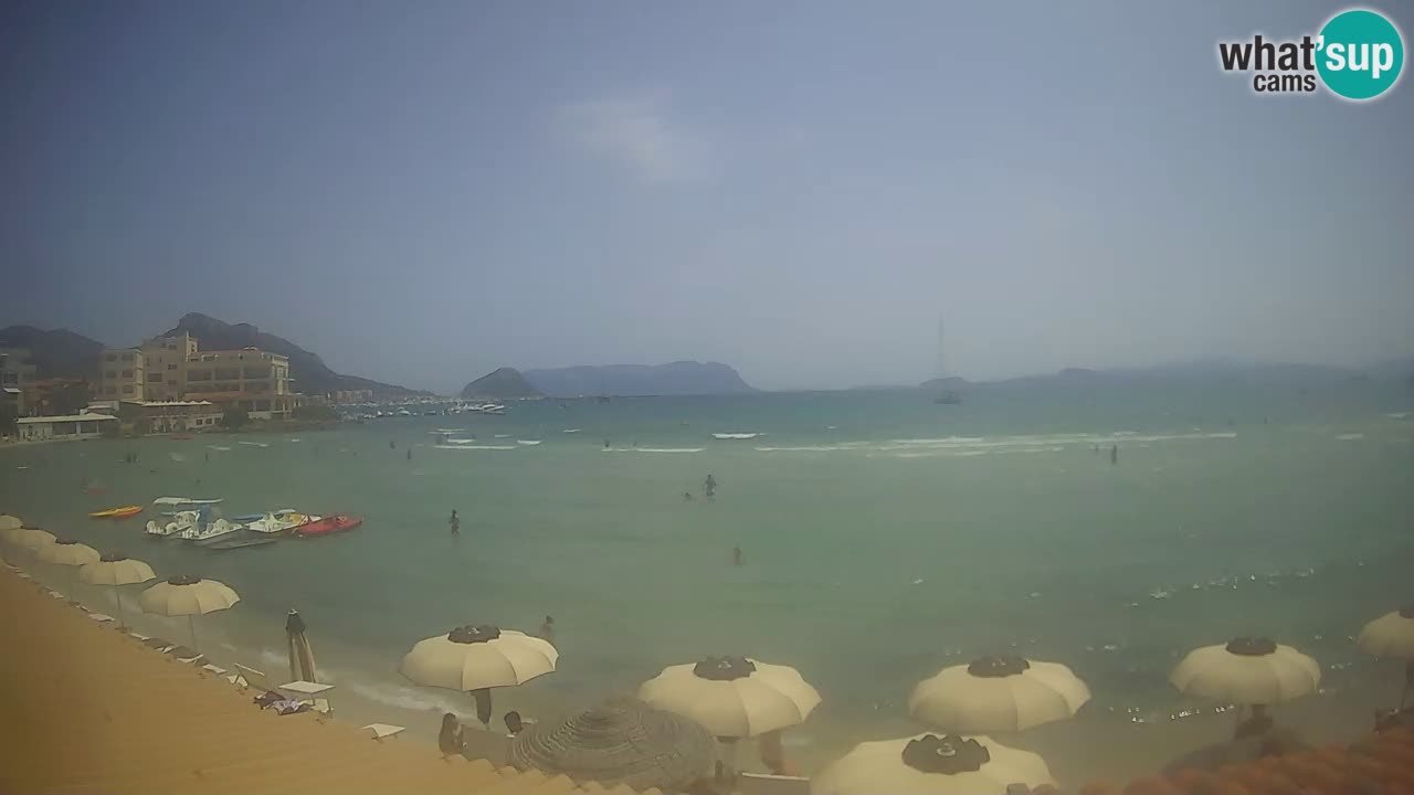 Webcam Terza Spiaggia Golfo Aranci – Liveblick auf den Strand