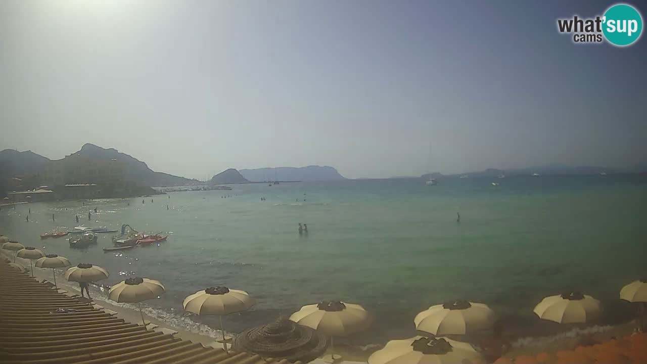 Webcam Terza Spiaggia Golfo Aranci – Vue en direct de la plage