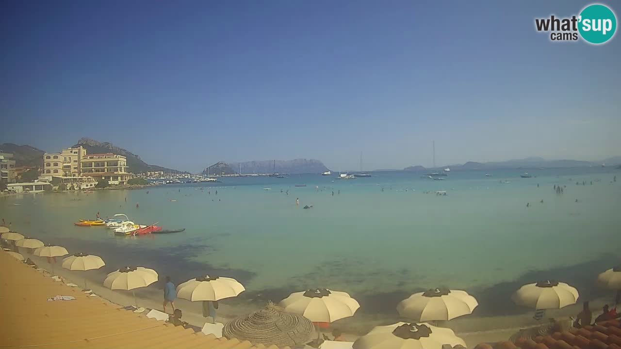 Webcam Terza Spiaggia Golfo Aranci – Liveblick auf den Strand