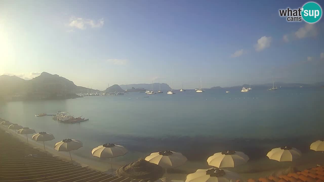Webcam Terza Spiaggia Golfo Aranci – Vue en direct de la plage