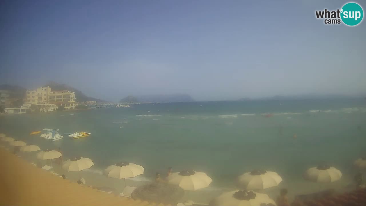 Webcam Terza Spiaggia Golfo Aranci – Liveblick auf den Strand