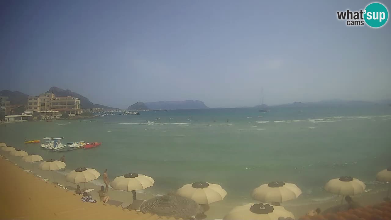 Webcam Terza Spiaggia Golfo Aranci – Liveblick auf den Strand
