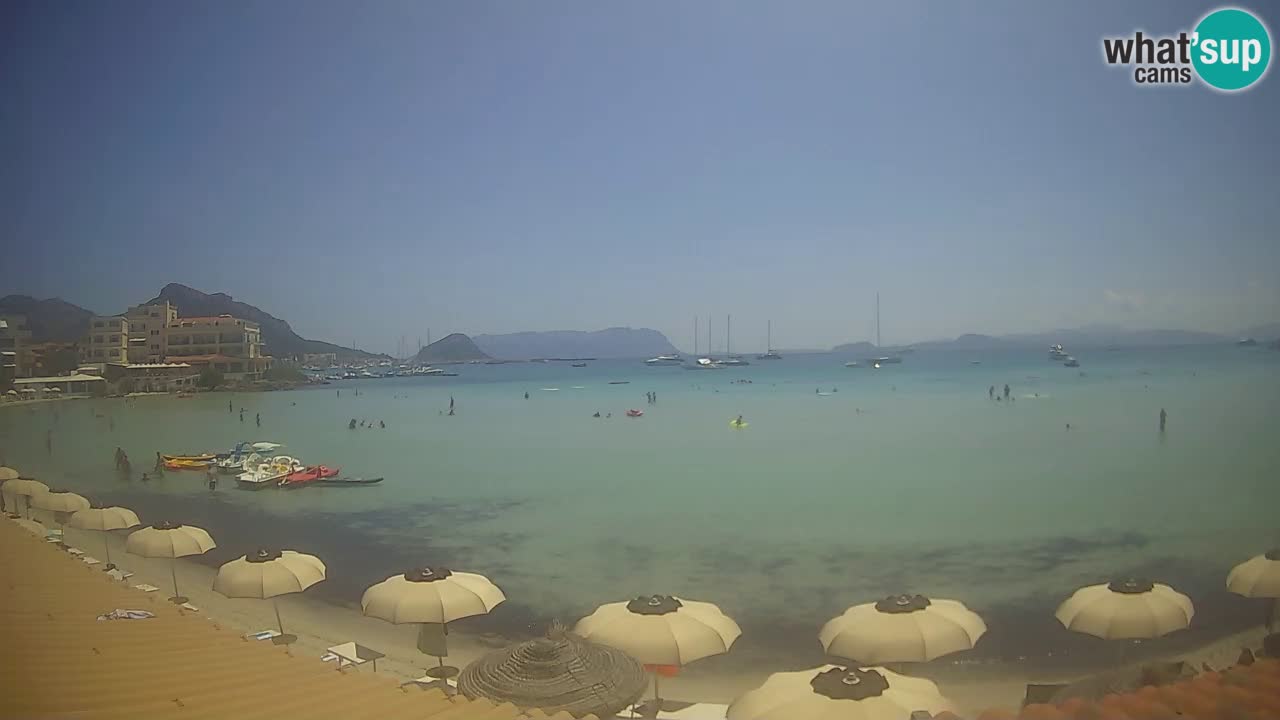Webcam Terza Spiaggia Golfo Aranci – Liveblick auf den Strand