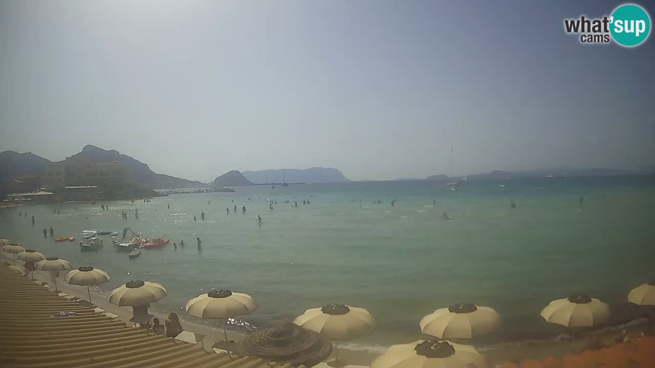 Webcam Terza Spiaggia Golfo Aranci – Liveblick auf den Strand