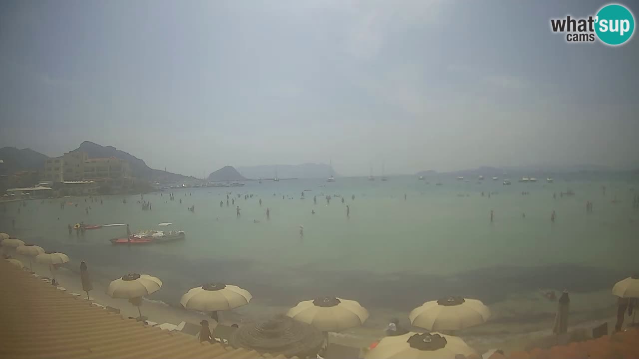 Webcam Terza Spiaggia Golfo Aranci – Vue en direct de la plage