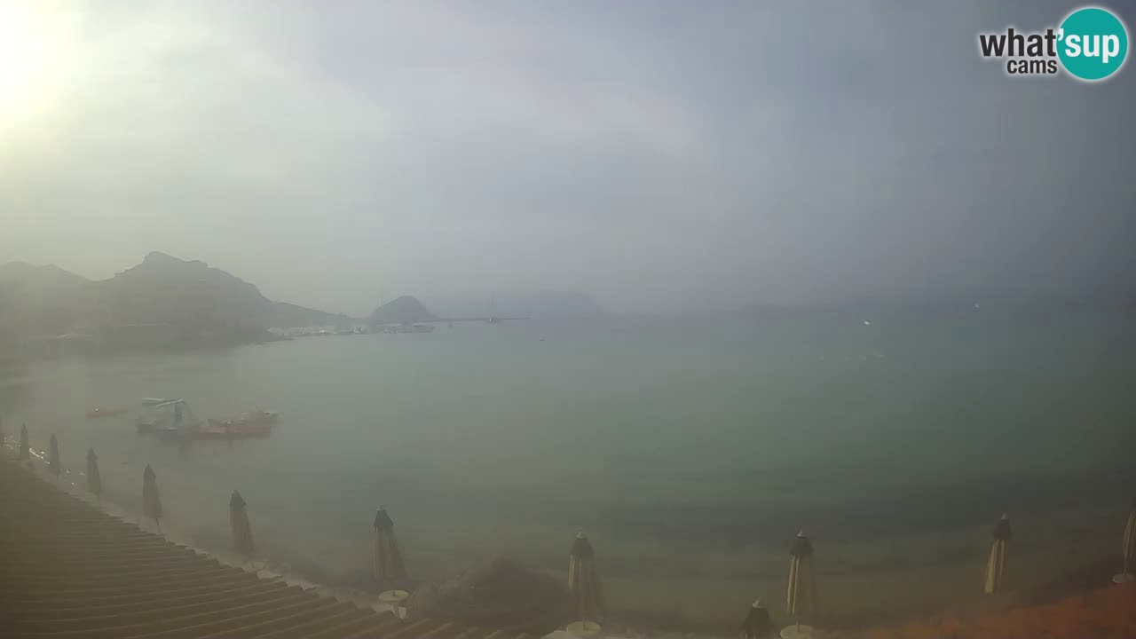 Webcam Terza Spiaggia Golfo Aranci – Liveblick auf den Strand