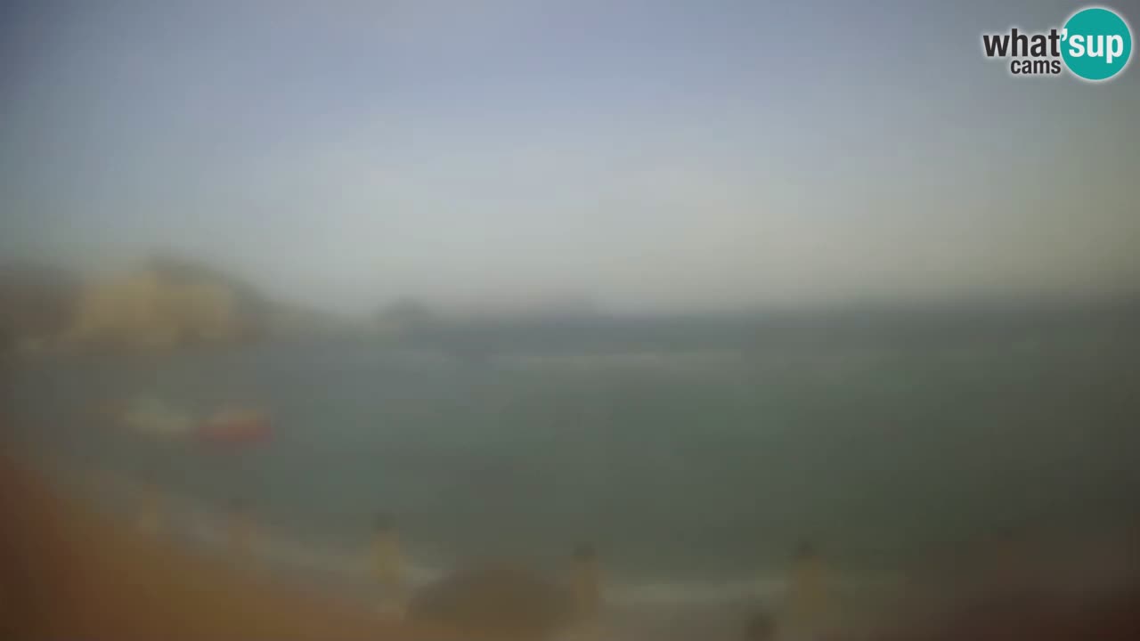 Webcam Terza Spiaggia Golfo Aranci – Vue en direct de la plage