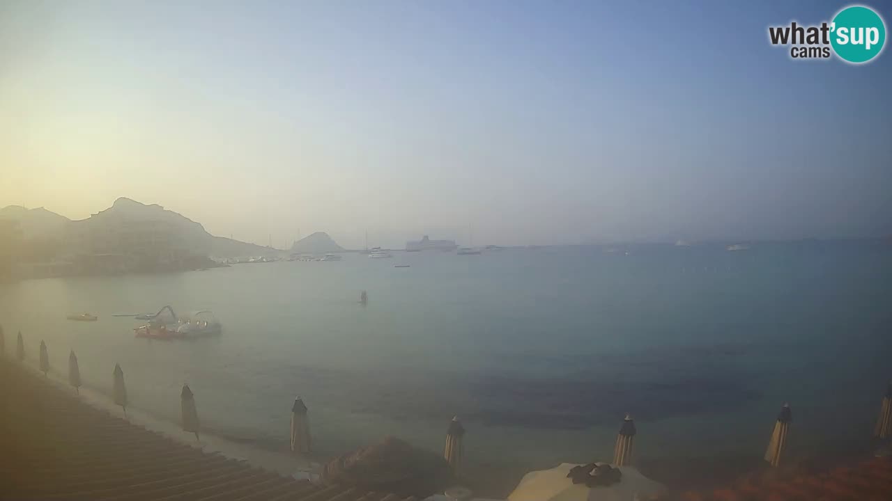 Webcam Terza Spiaggia Golfo Aranci – Vista en directo de la playa