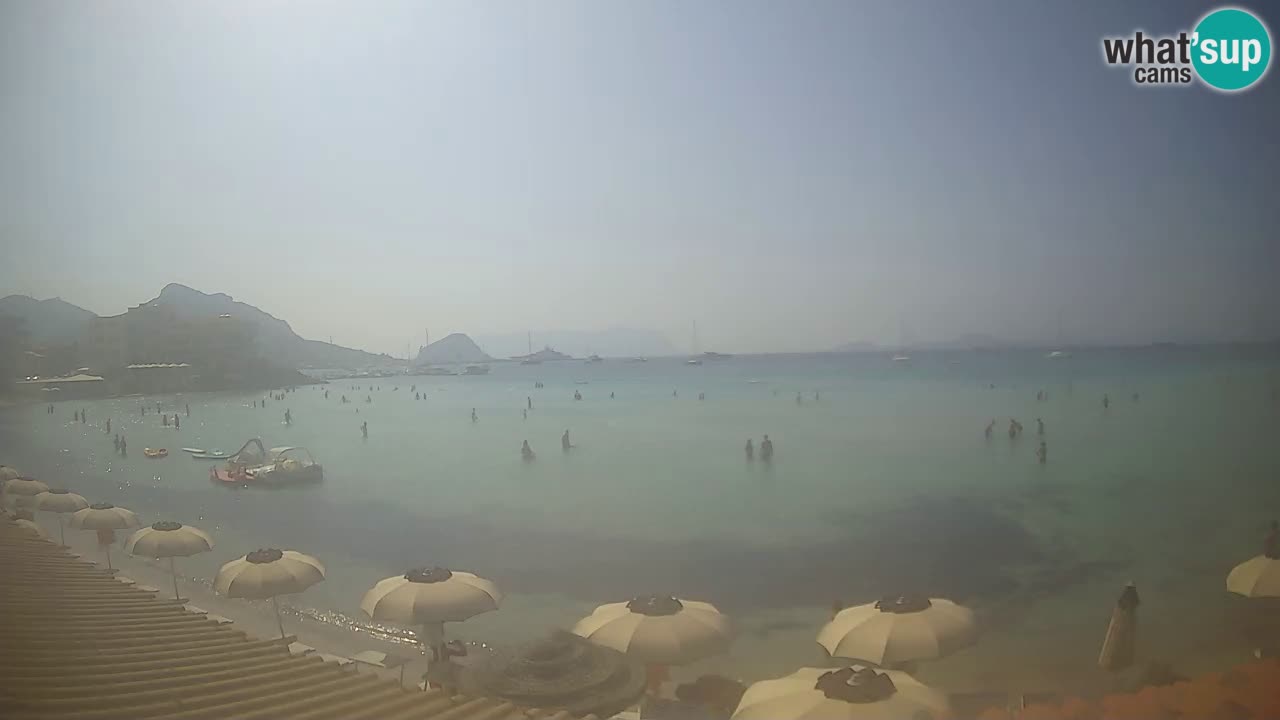 Webcam Terza Spiaggia Golfo Aranci – Liveblick auf den Strand