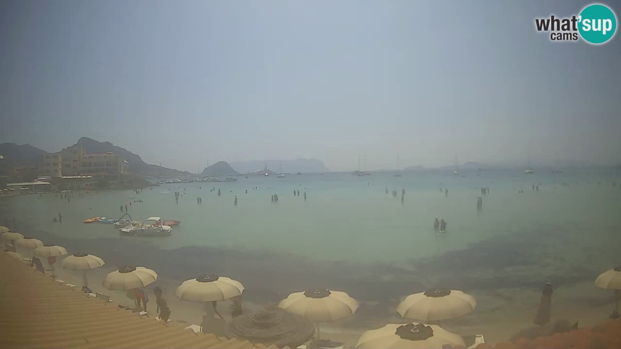 Webcam Terza Spiaggia Golfo Aranci – Vue en direct de la plage
