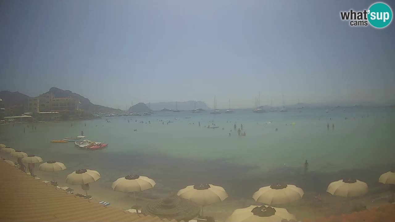 Webcam Terza Spiaggia Golfo Aranci – Liveblick auf den Strand