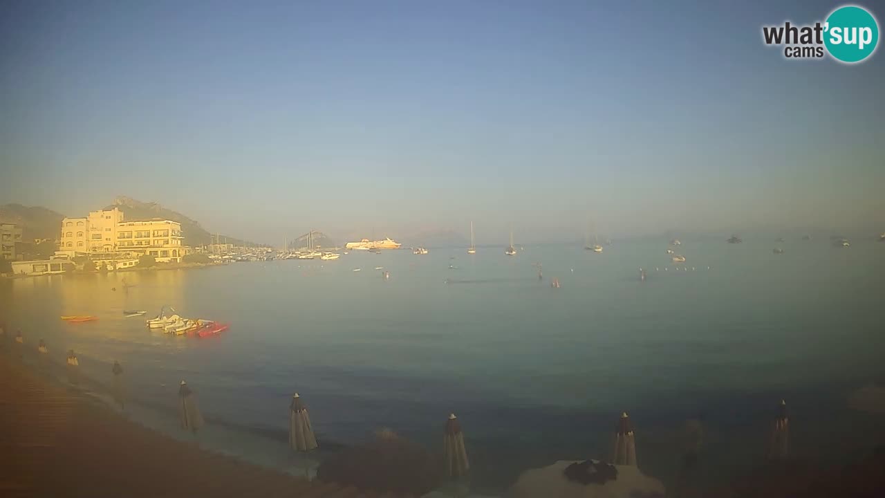 Webcam Terza Spiaggia Golfo Aranci – Vista mare in diretta