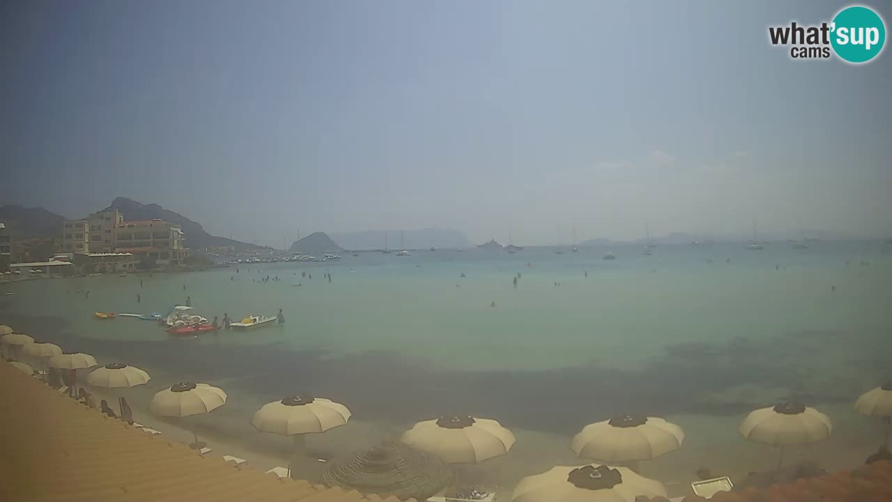 Webcam Terza Spiaggia Golfo Aranci – Vue en direct de la plage