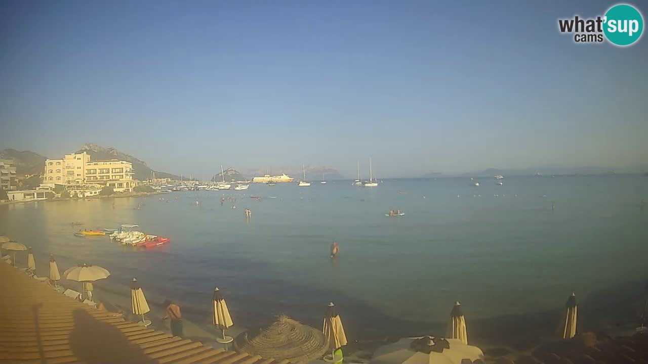Webcam Terza Spiaggia Golfo Aranci – Vue en direct de la plage