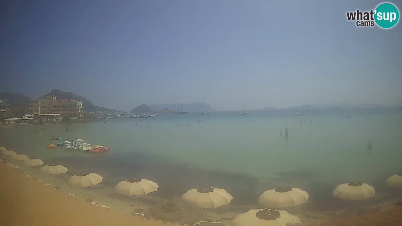 Webcam Terza Spiaggia Golfo Aranci – Liveblick auf den Strand