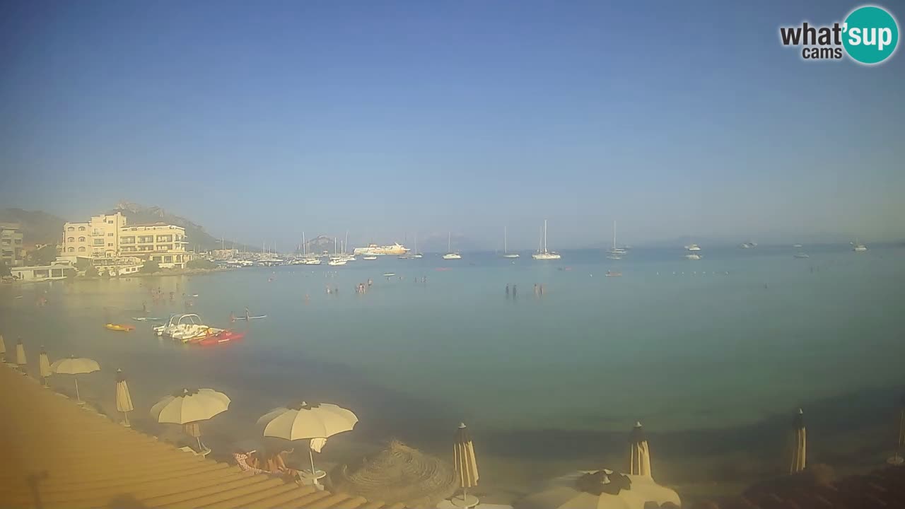 Webcam Terza Spiaggia Golfo Aranci – Vista en directo de la playa