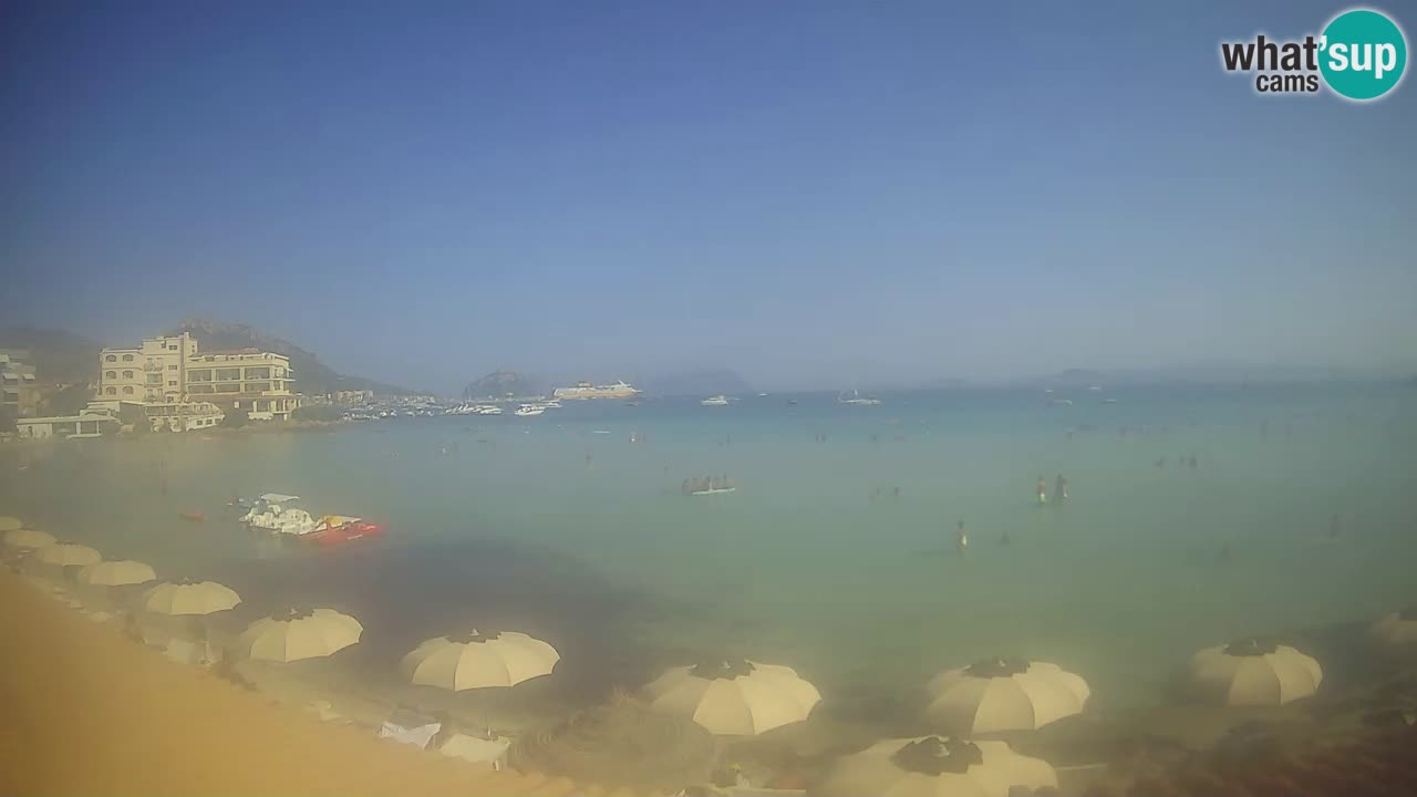 Web kamera Terza Spiaggia Golfo Aranci – Pogled uživo na plažu