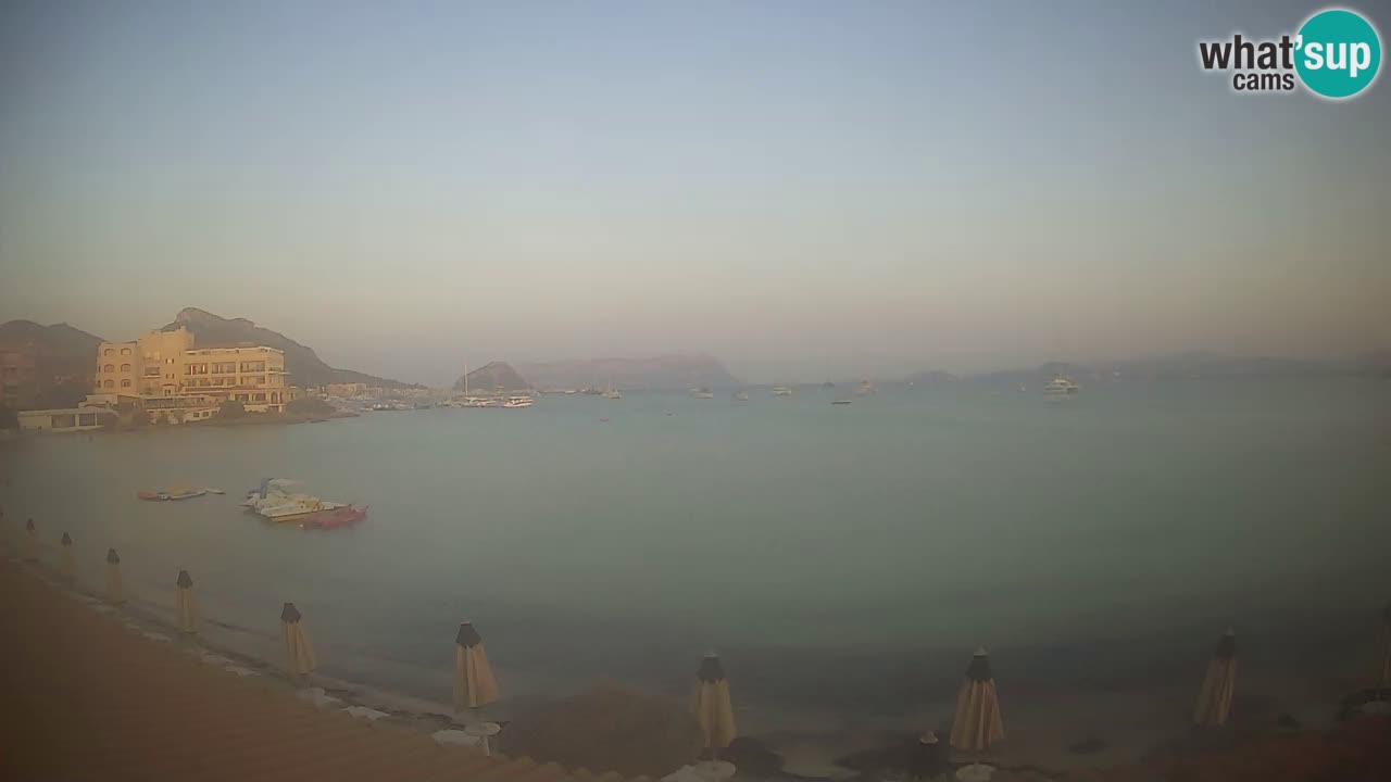 Webcam Terza Spiaggia Golfo Aranci – Liveblick auf den Strand
