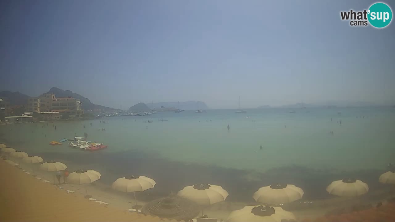 Web kamera Terza Spiaggia Golfo Aranci – Pogled uživo na plažu