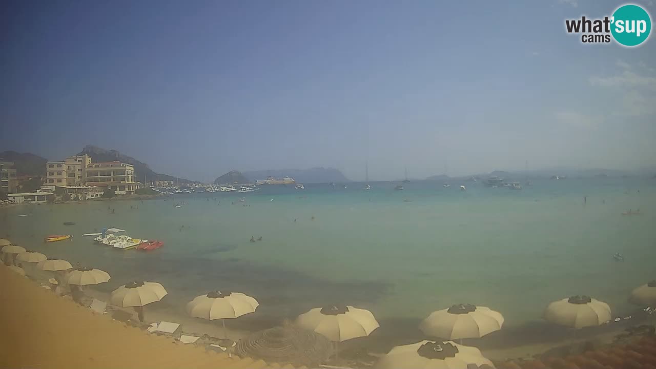 Web kamera Terza Spiaggia Golfo Aranci – Pogled uživo na plažu