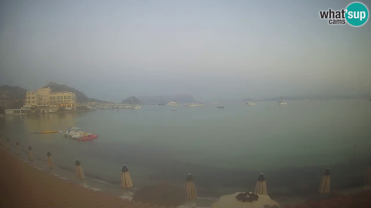Webcam Terza Spiaggia Golfo Aranci – Vue en direct de la plage