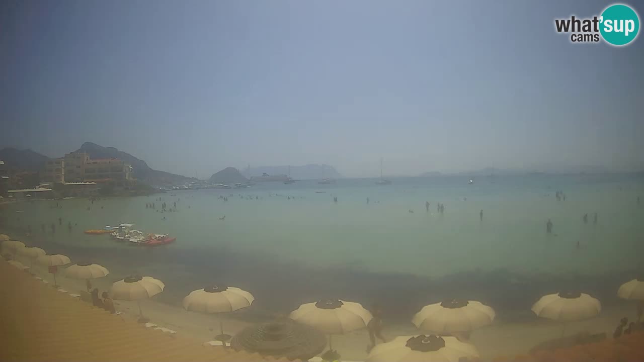 Webcam Terza Spiaggia Golfo Aranci – Liveblick auf den Strand