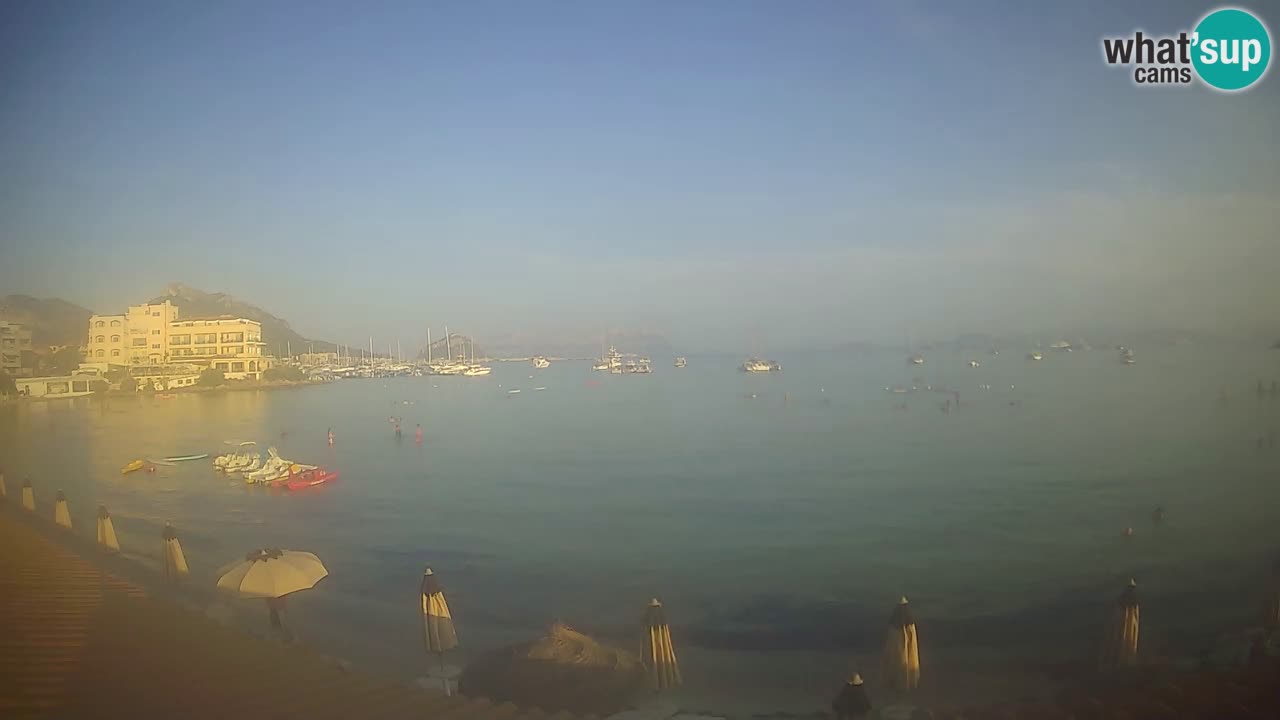 Web kamera Terza Spiaggia Golfo Aranci – Pogled uživo na plažu