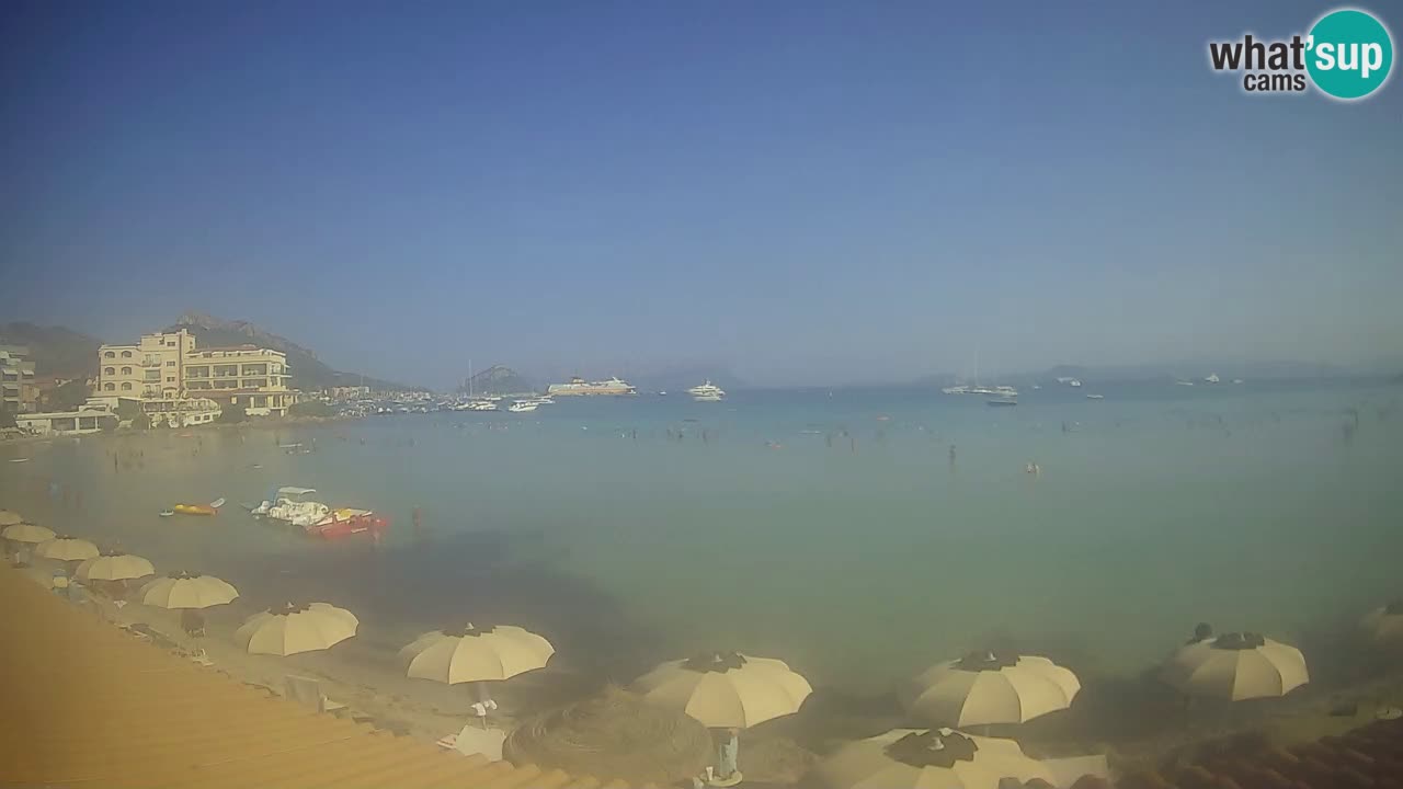 Web kamera Terza Spiaggia Golfo Aranci – Pogled uživo na plažu