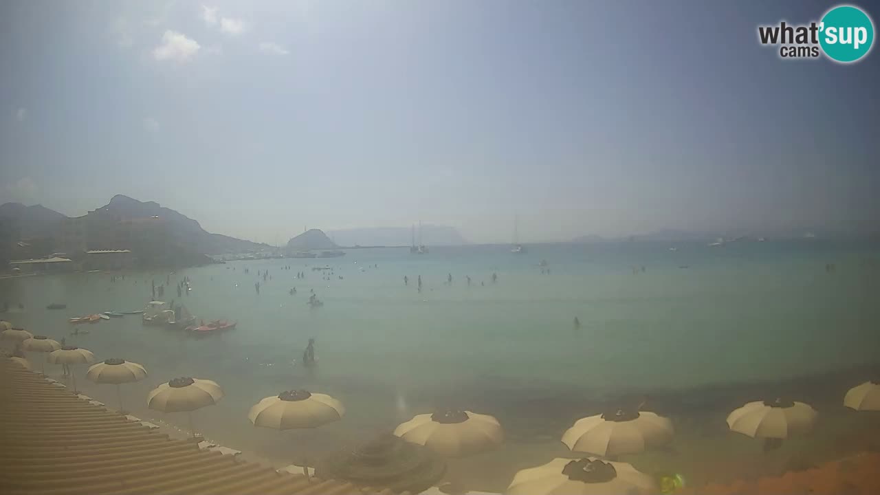 Webcam Terza Spiaggia Golfo Aranci – Vista mare in diretta